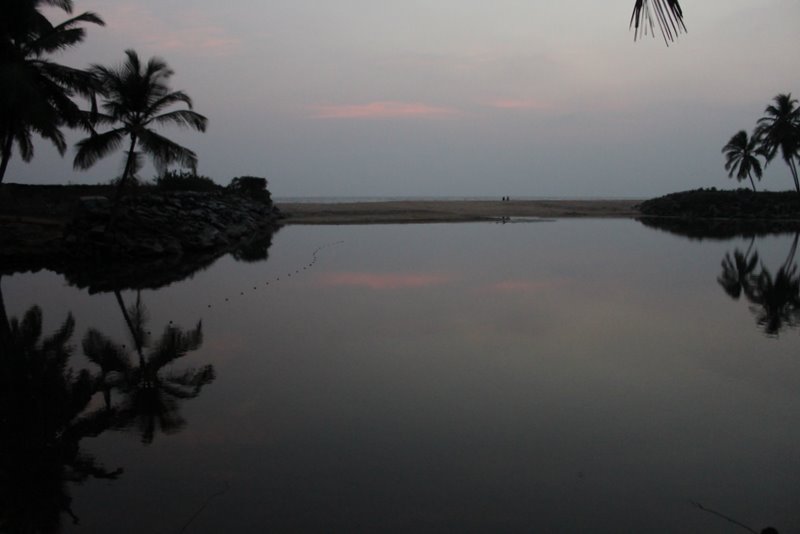 India 2010 - Kerala - Kannur - Costa Malabari - Sunset